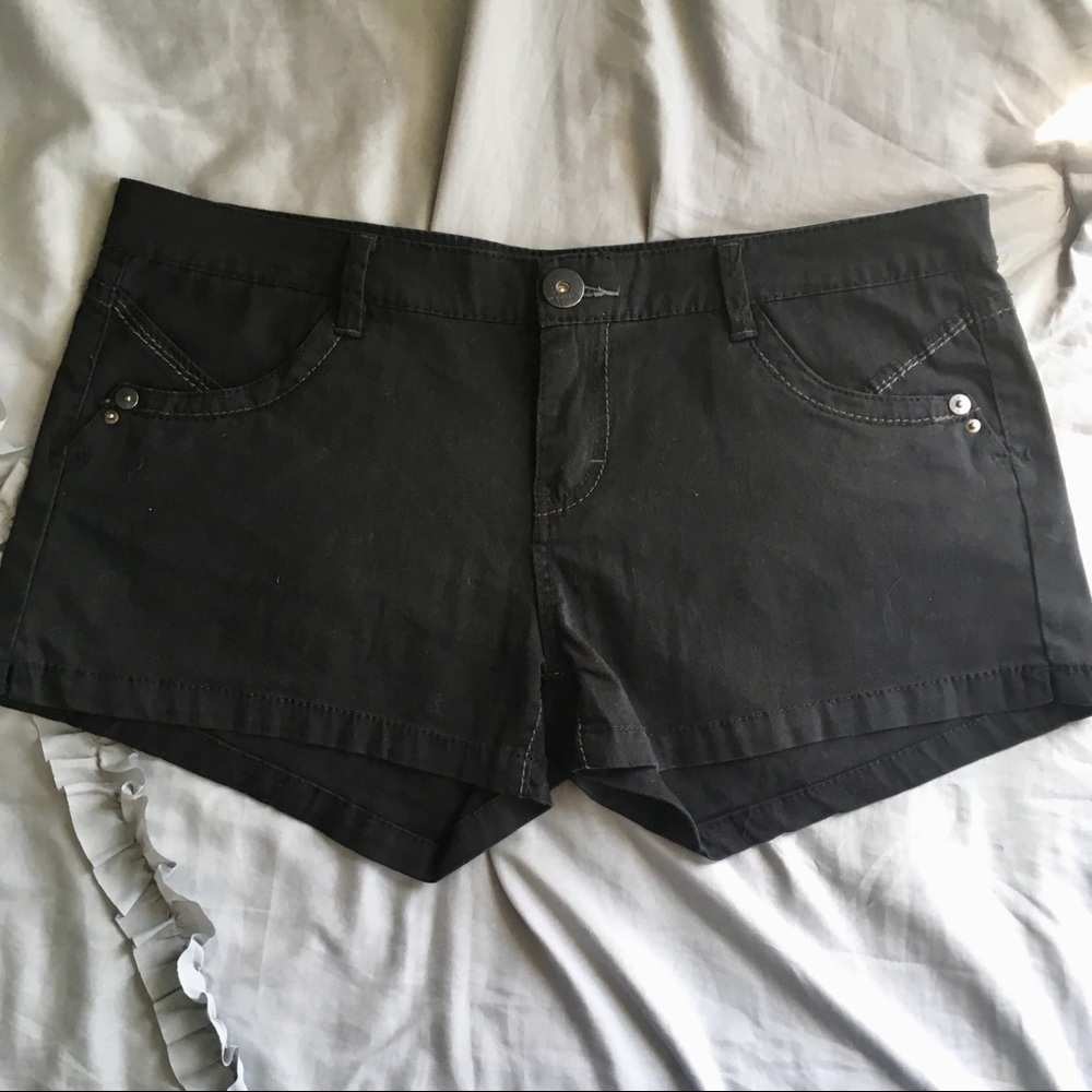 UNIONBAY Black Jean Shorts